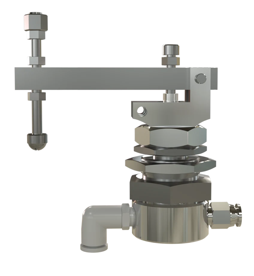Automatic leveling valve
